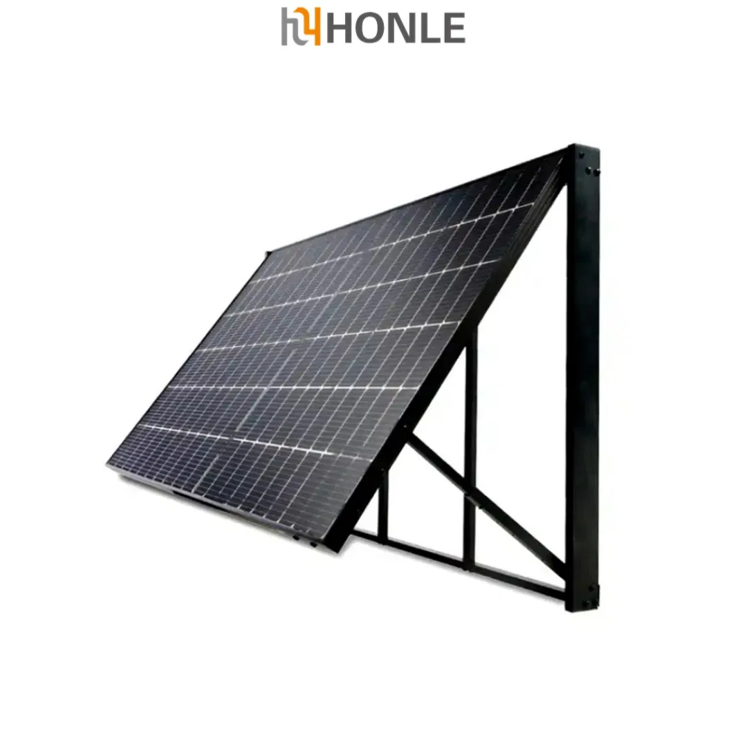 Home Solar Power Solution with Photovoltaic Panel Micro Inverter 400W Roof Balcony Mounted System
