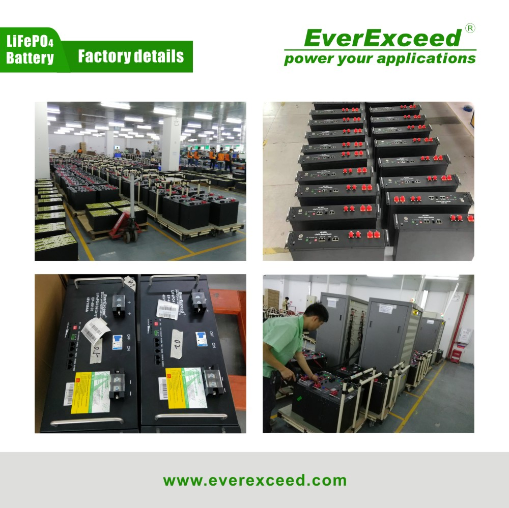 Lithium Battery 48V100ah LiFePO4 Battery Pack 100ah Rechargeable Battery Module for Telecom Base Station Power Supply Energy Storage Solar Battery