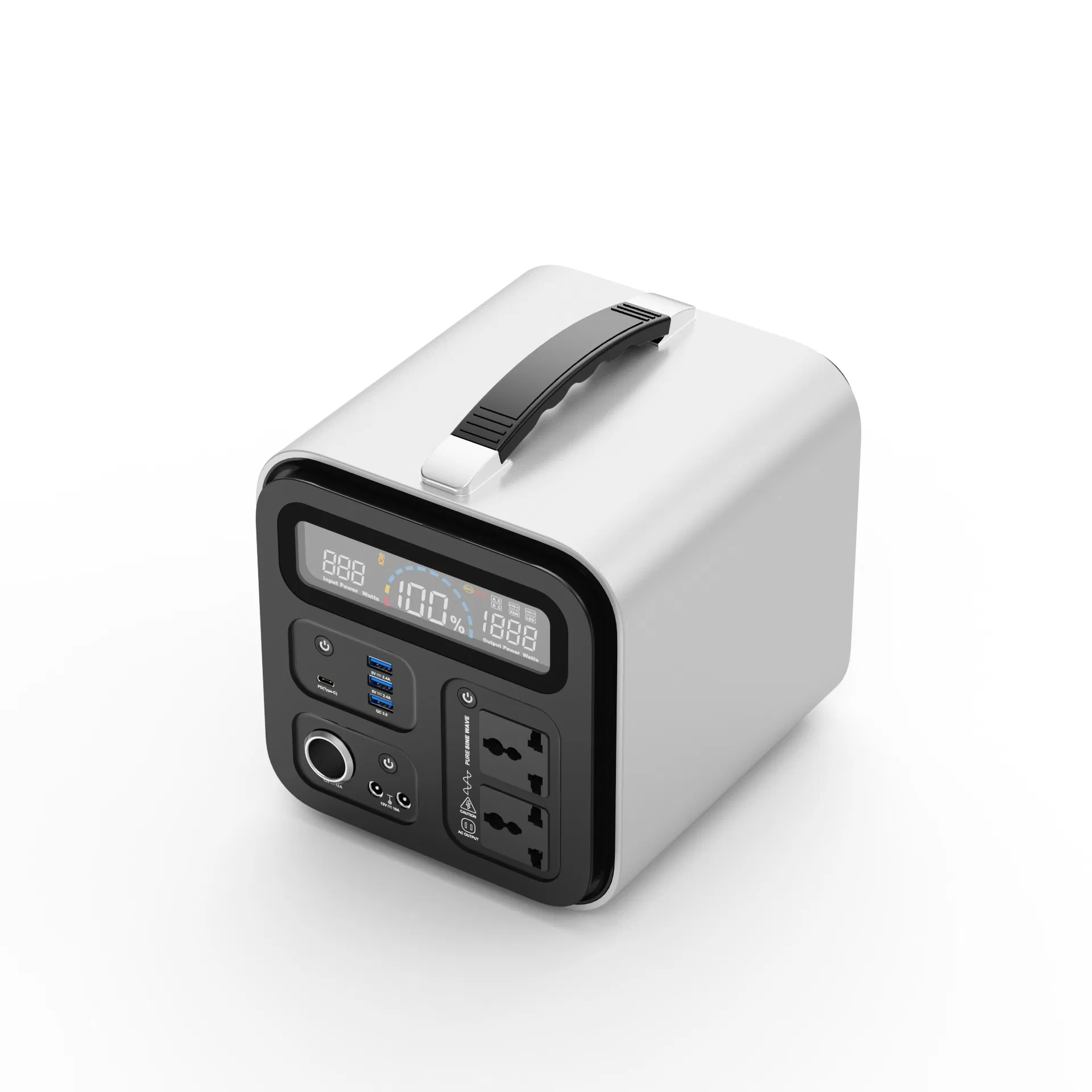 500W Portable Power Station Fastest Charging Solar Power Bank