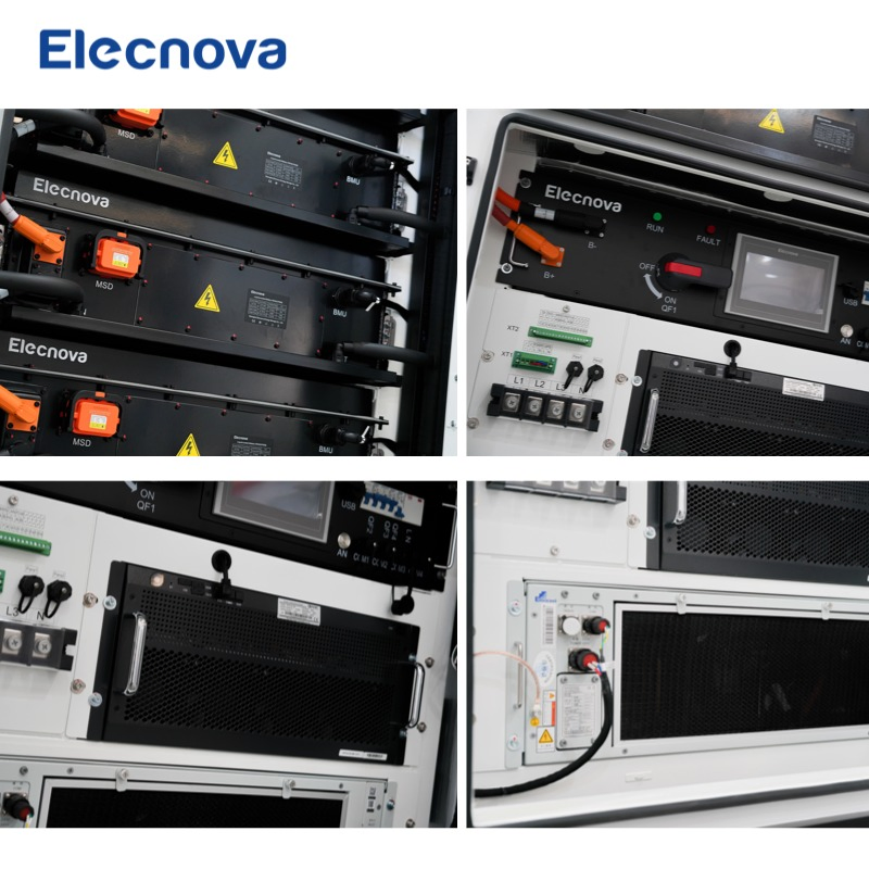 125kw 261kwh Battery System with 3W+PE Connection and High Safety Features