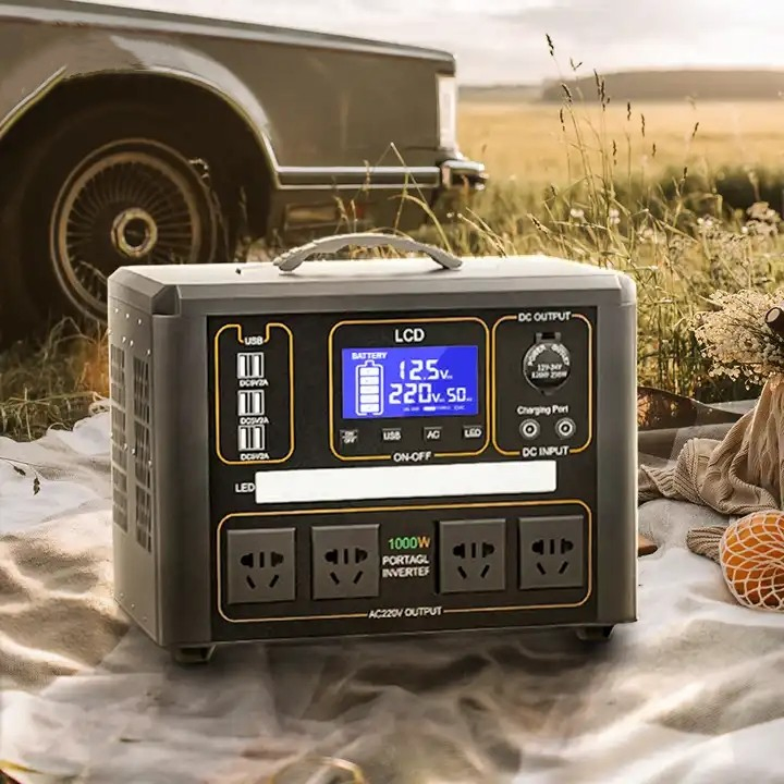 Portable Solar Power Station Generator 1000W 2000W 3000W with Solar Panel Home Outdoor Camping 1500W Lithium Mobile 3kw 3kw