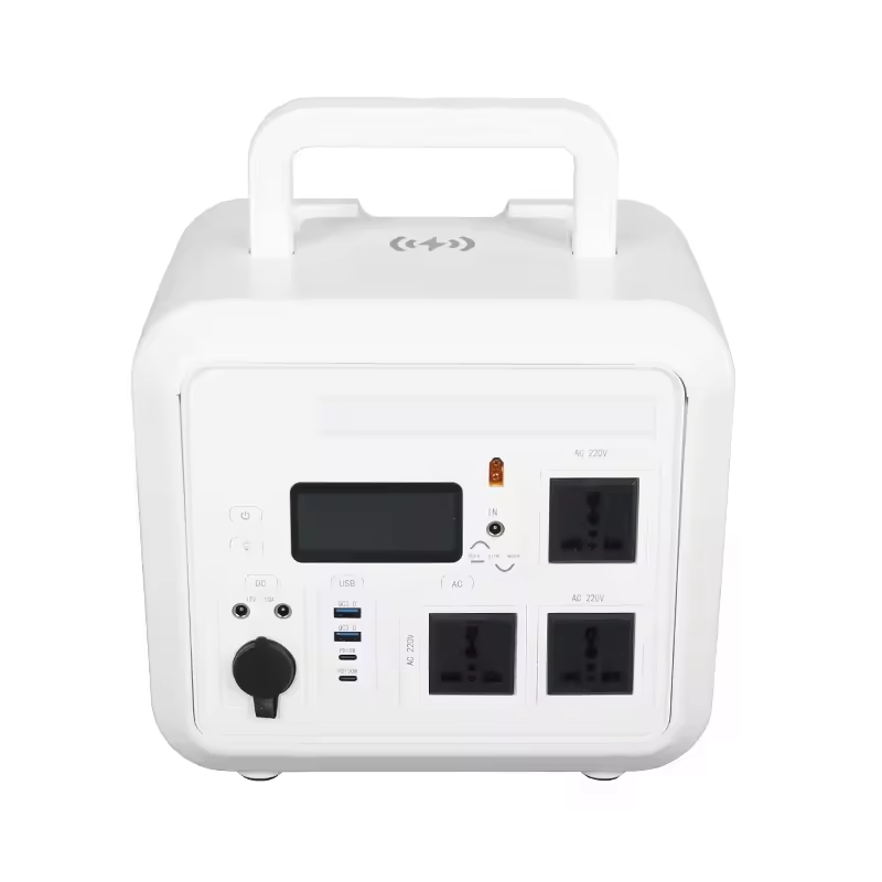 Fast Charging Solar Portable Power Station Generator for Outdoor Camping Emergency Use