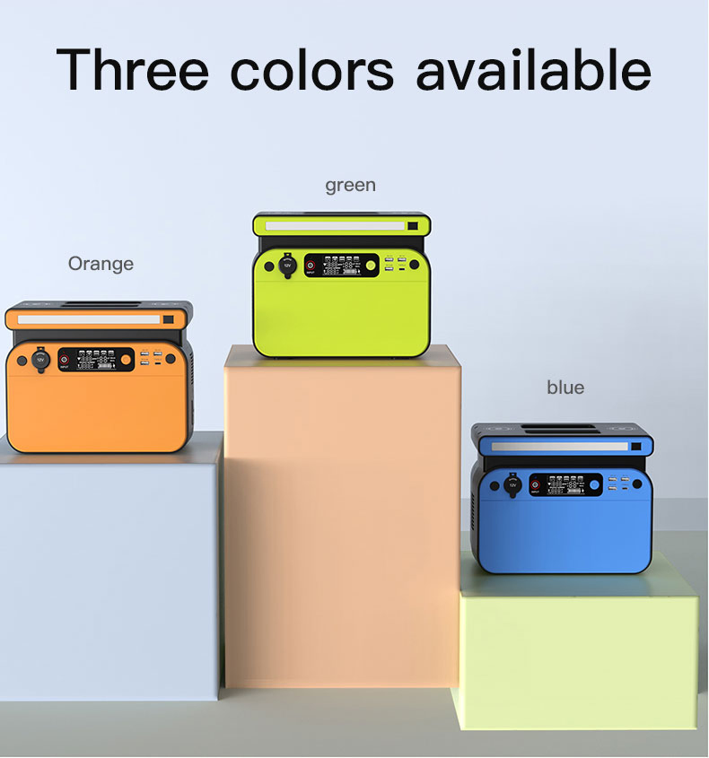 Ctechi Gt500 500W Portable Solar Generator for Outdoor Use