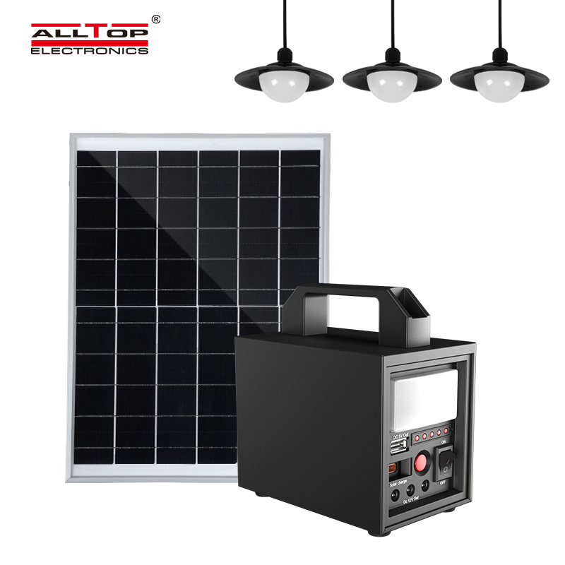Alltop Portable Storage System USB DC AC Output Solar Energyinput Power Station for Outdoor Camping