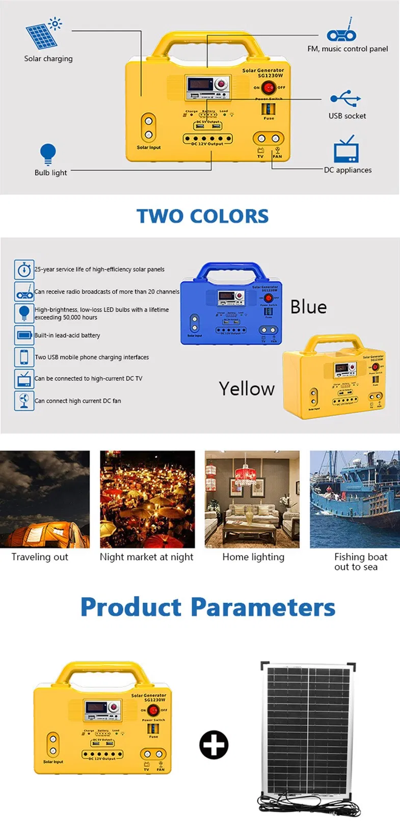Portable Solar Generator Component