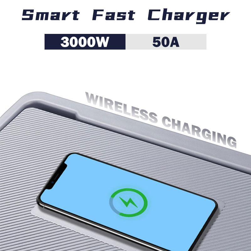 Solar Power Supply Mi Outdoor Phone Wireless Charging Powerbank Generator AC DC Inverter Electric Power Emergency Supply Power Bank