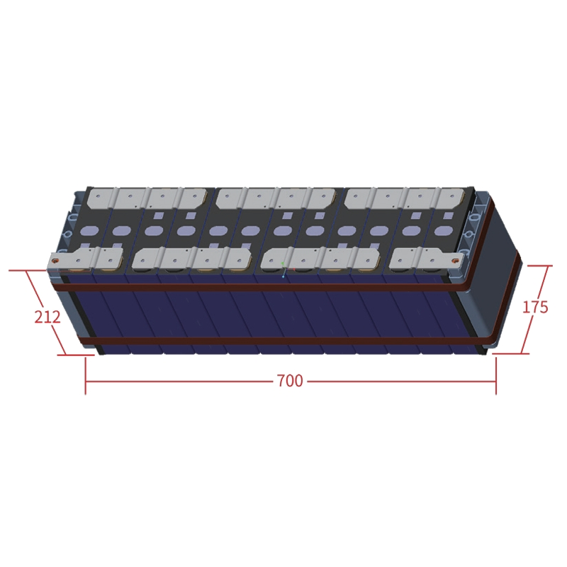 Prismatic LFP Lithium-Cell &amp; 25.6V 206ah Stackable Energy Storage Module - OEM Custom Accepted