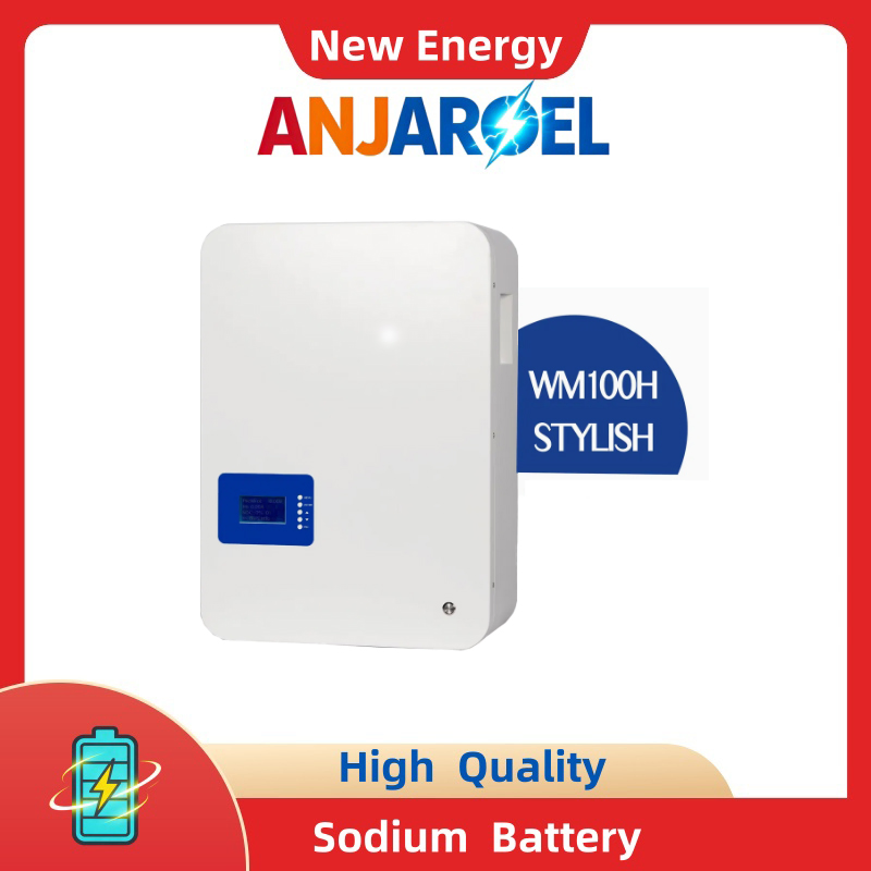 Anjaroel Wm100h Sodium-Ion Battery 48V 100ah Smart BMS Solar Energy Storage
