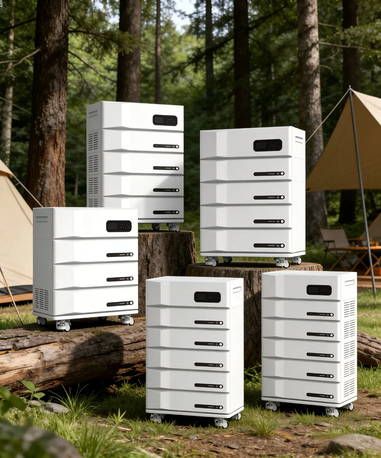 All-in-One Solar Energy Storage System 11kw 20.48kwh with Parallel Expansion Capability for Residential &amp; Commercial