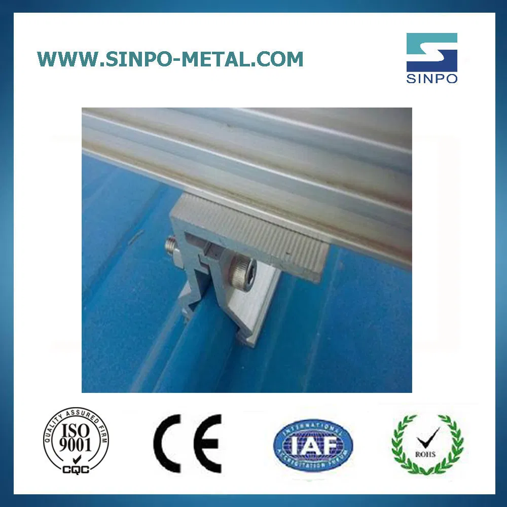 Solar Energy Products for Tin/Metal Rooftop PV Panel System