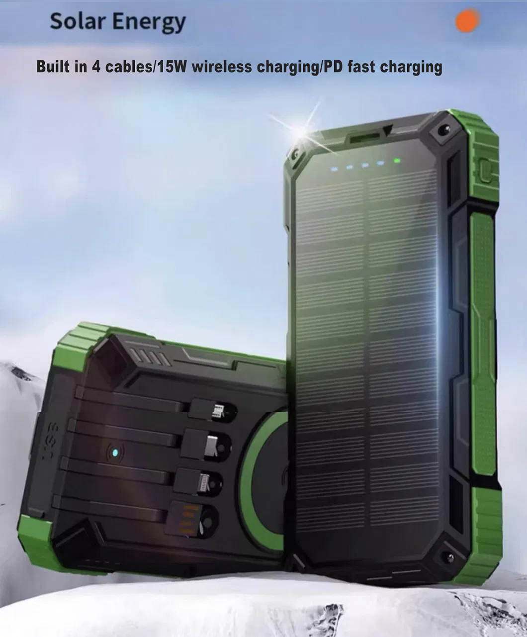 Solar Power Bank Feature