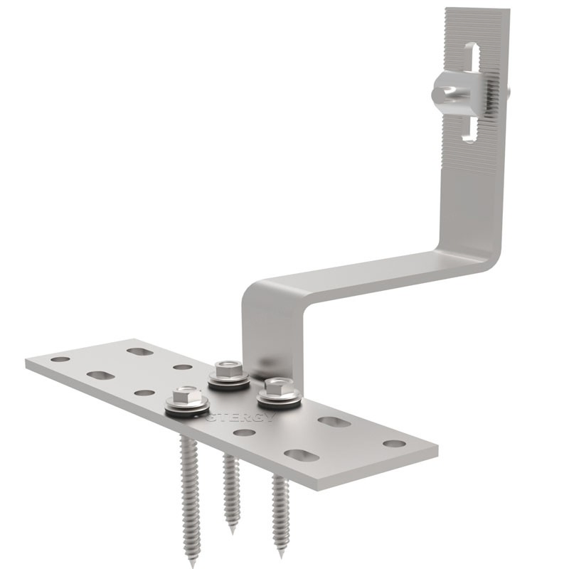 Pitch Rooftop PV Mounting Energy Tile Roof Solar Mounting System