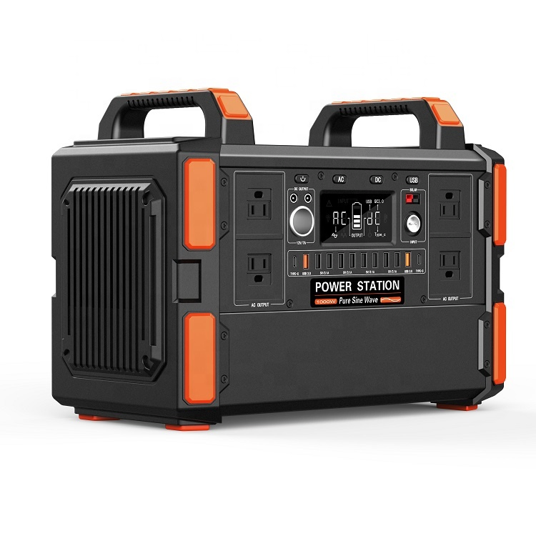 Portable Power Battery Generator Outdoor Power Station 110V/220V Solar Energy System