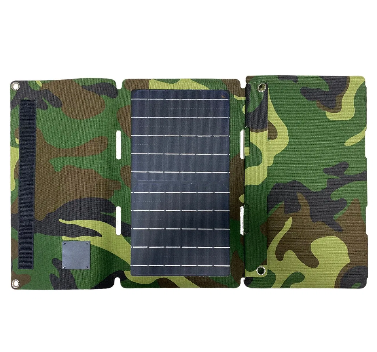 Mini Solar Panel Solar Charger 30W Portable Folding Solar Panel Blanket with 3 USB Interface