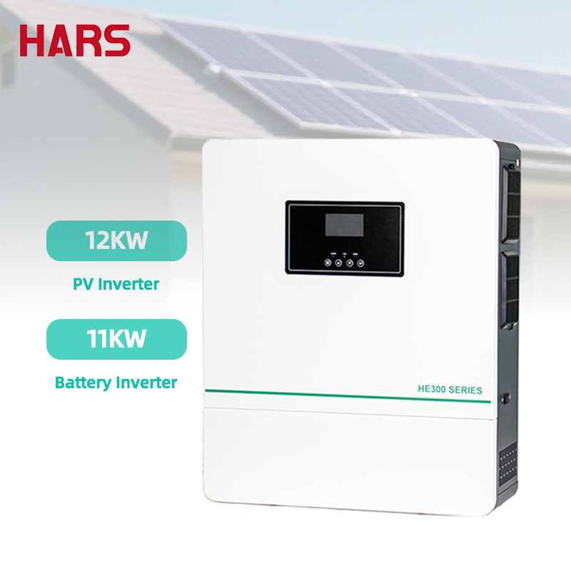 Advanced Home Solar Power System with Hybrid Inverter