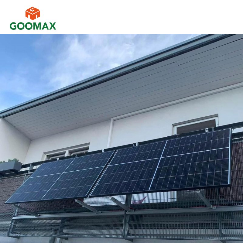 Goomax Balcony Solar Installation Kits Balcony Solar Power Compact Spaces
