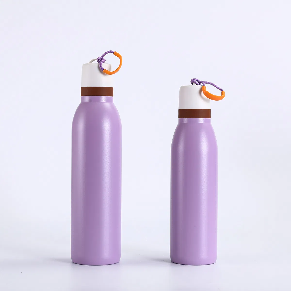 18oz 24oz Double Wall Stainless Steel Vacuum Insulated Sports Water Bottle High Quality Leak-Proof Straw Drinkware