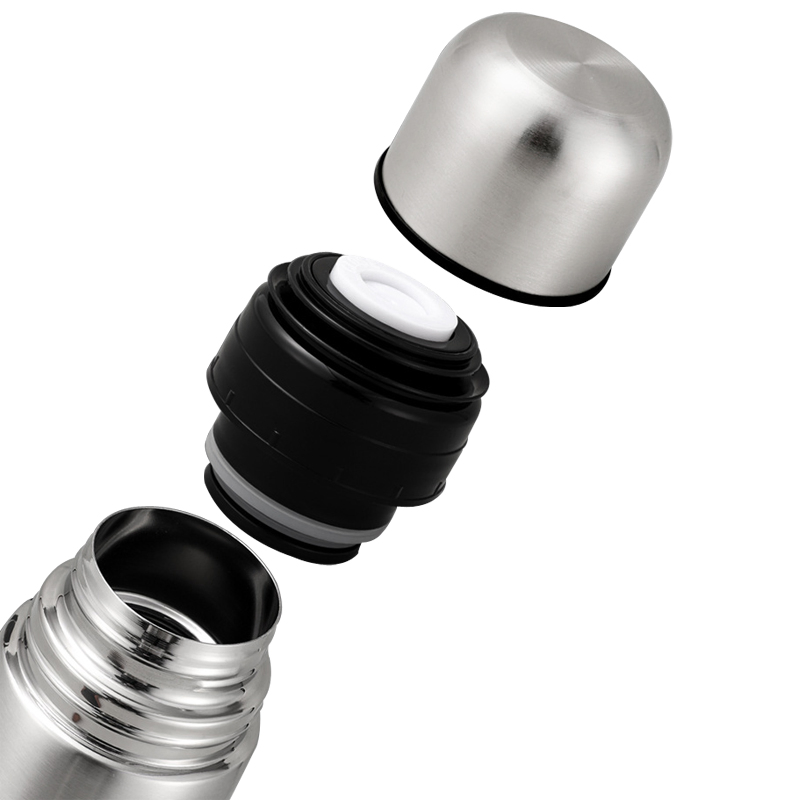 Customized Logo Double Wall Vacuum Flask Insulated Stainless Steel Water Bottle