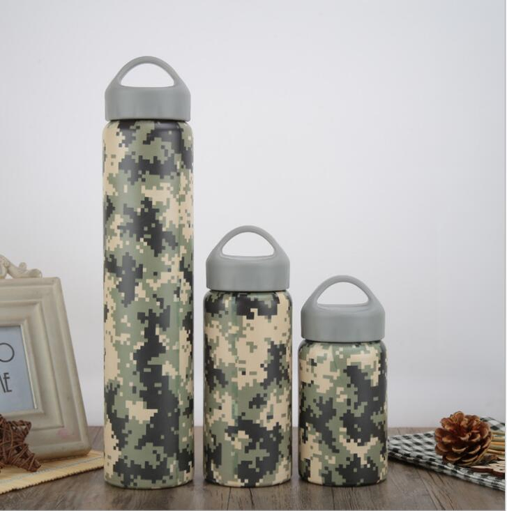 Double Walls Stainless Steel Water Bottle Insulated Vacuum Flask Vacuum Thermos Metal Thermal Flask Insulated Glass Bottle 400ml / 600ml / 800ml/1000ml