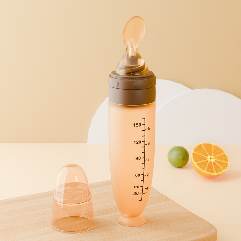 Custom Anti-Colic Breast Nipple Milk Feeding Water Wide Mouth Newborn Silicone Babes Bottle