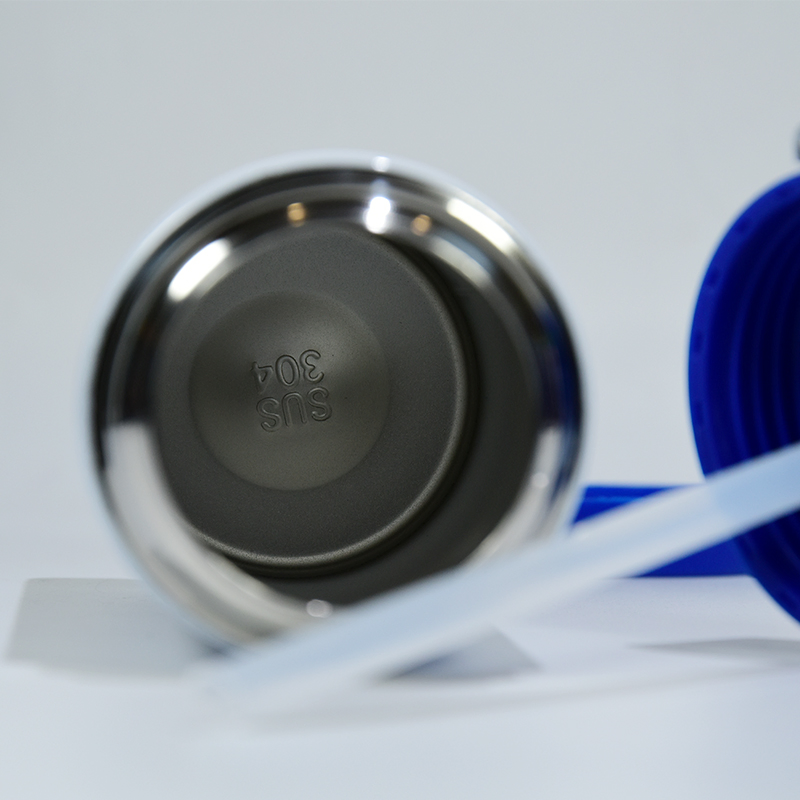 Wholesale 12oz Kids Tumbler Stainless Steel Water Bottles Double Wall Pop-up Round Sippy Flip Lids with Handle for Child