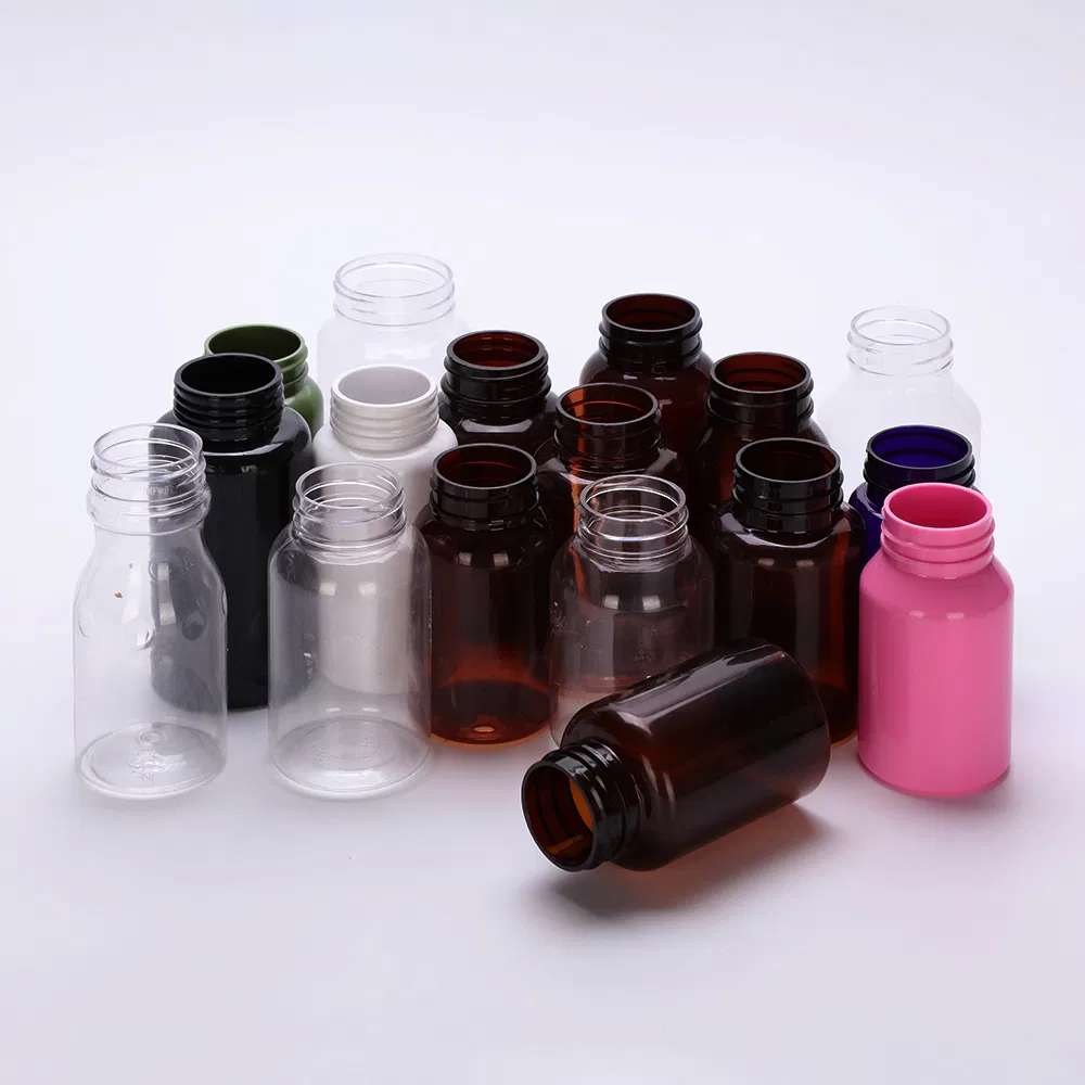 Plastic Pill Bottles 300ml HDPE/Pet Pharmaceutical Capsule Pill Bottle Medicine Vitamin Supplement Bottle Container