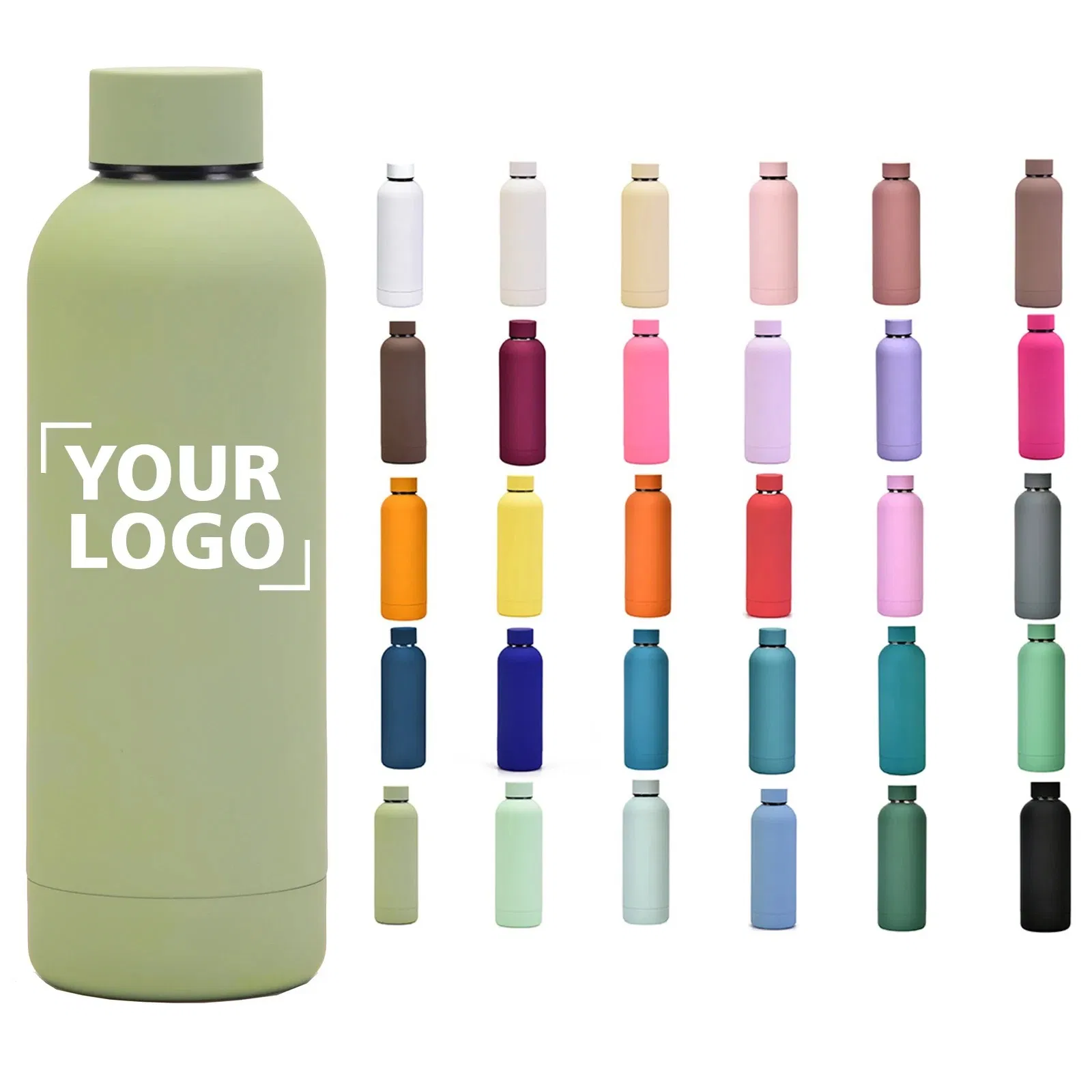 Double Wall Promotional Mug Tumbler Outdoor Stainless Steel Vacuum Flask Water Bottle