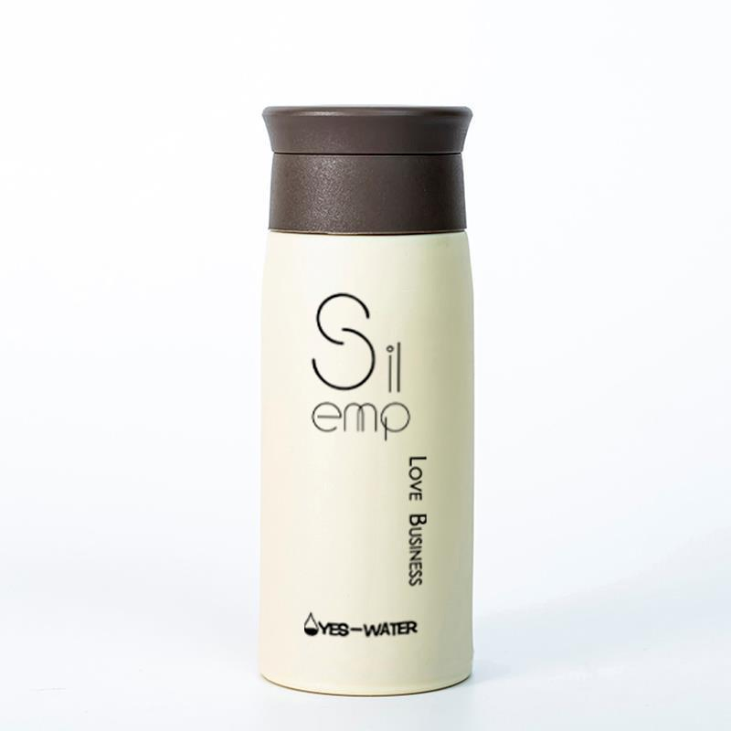 Creative Fashion Cup Custom Logo High Temperature Resistance Double Wall Glass Water Bottle