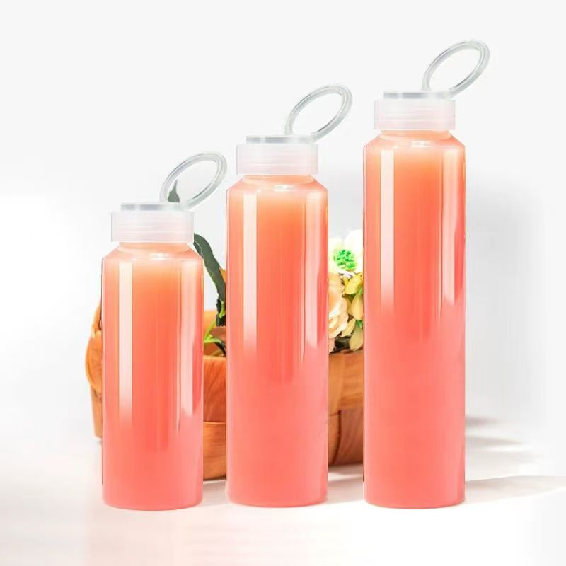 Reusable Plastic Drink Bottles - Dishwasher Safe, Ideal for Office &amp; Gym