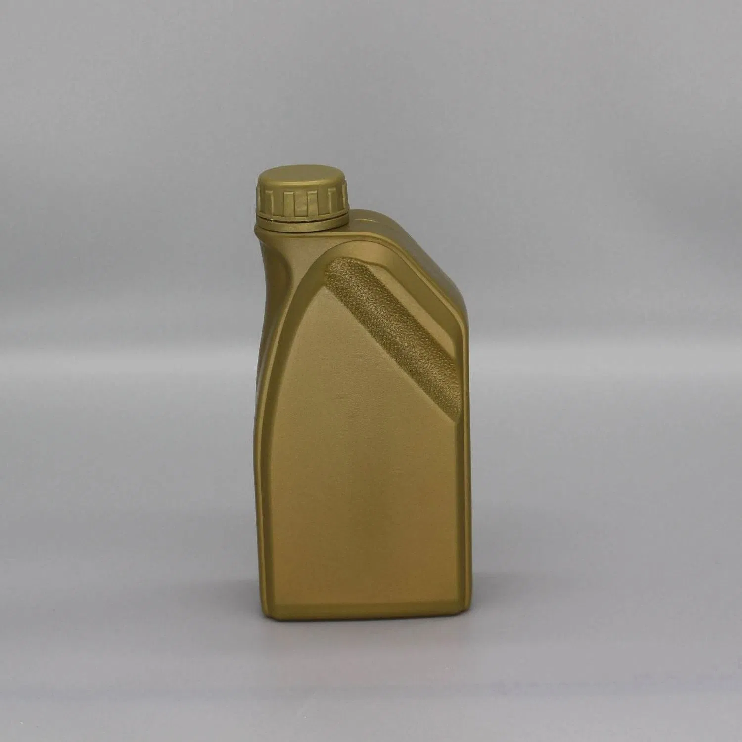 1L HDPE Plastic Engine Oil Bottle with Liquid Line Customization Lubricant Bottle