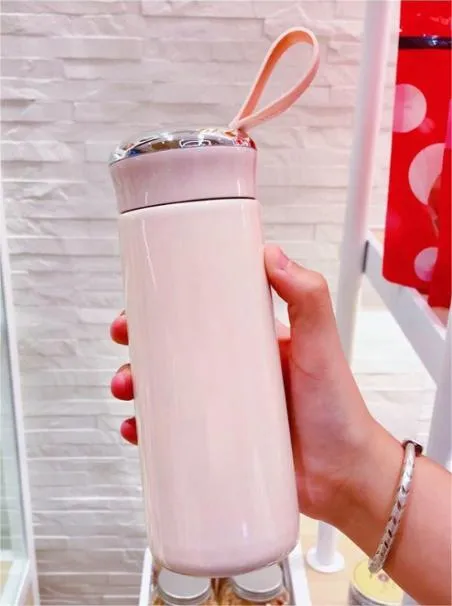 Glass Water Bottle Cups