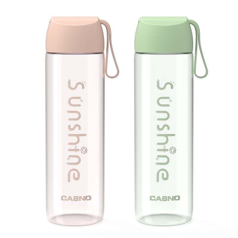 Custom Logo BPA Free Wide Mouth Plastic Sports Gym Water Bottle