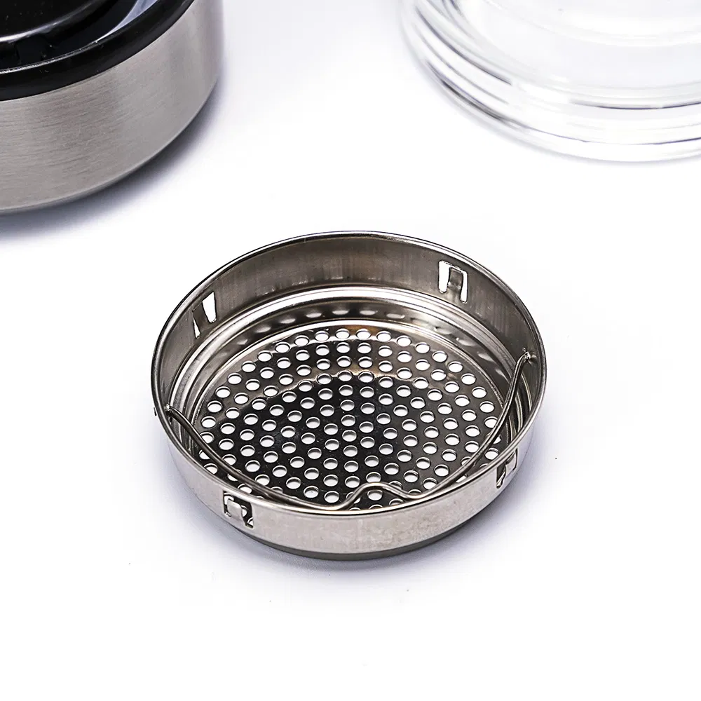 Portable Durable Double Wall Sleeve Borosilicate Glass Water Bottle for Drinking Water and Making Tea