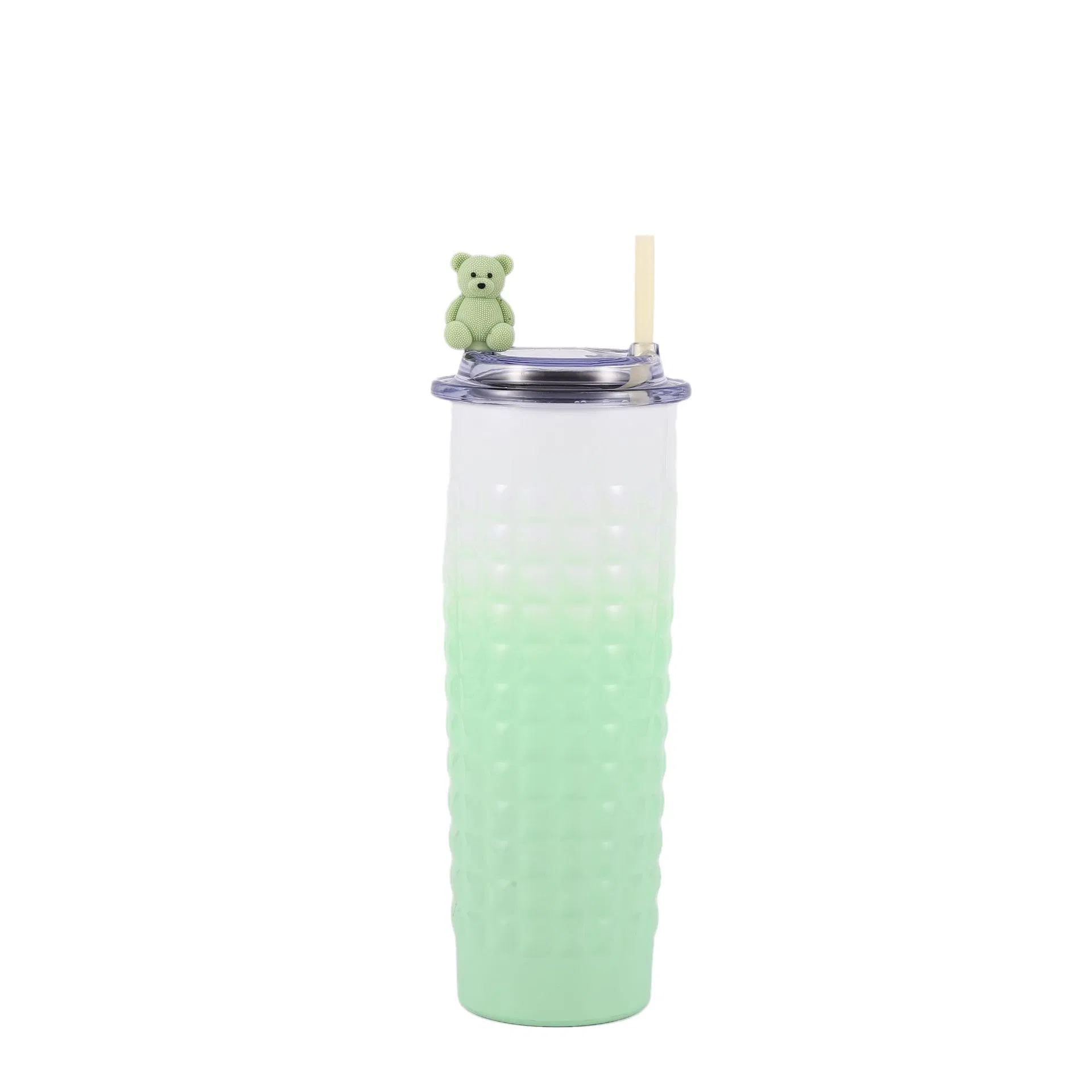 Portable Double-Layer Electroplated Glass Travel Water Bottle Wbb29177