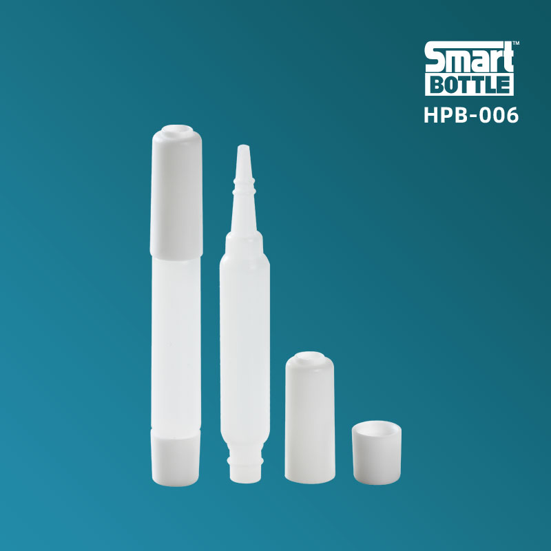 2ml HDPE Cosmetic Package Empty Tube Plastic Squeeze Adhesive Container Super Instant Cyanoacrylate False Nail Tip Glue Bottle with Cap