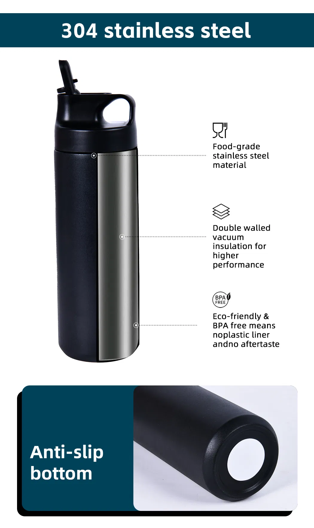 Custom Logo Water Bottle