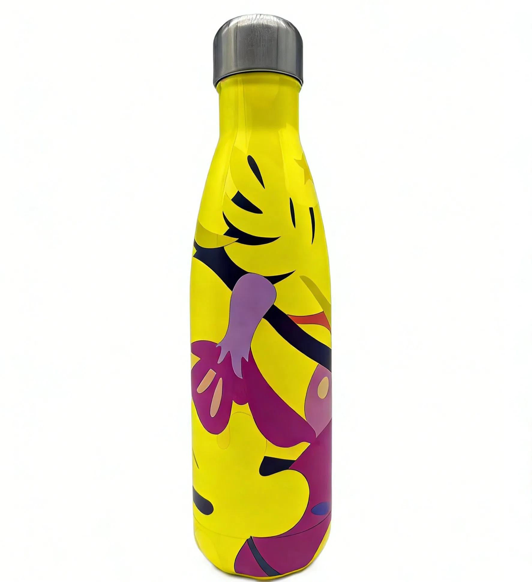 Narrow Mouth Stainless Steel Water Bottle Cola Shape