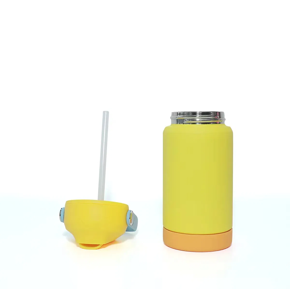 Large Capacity Wide-Mouth Anti-Sweat Cup Stainless Steel Outdoor Sports Water Bottle