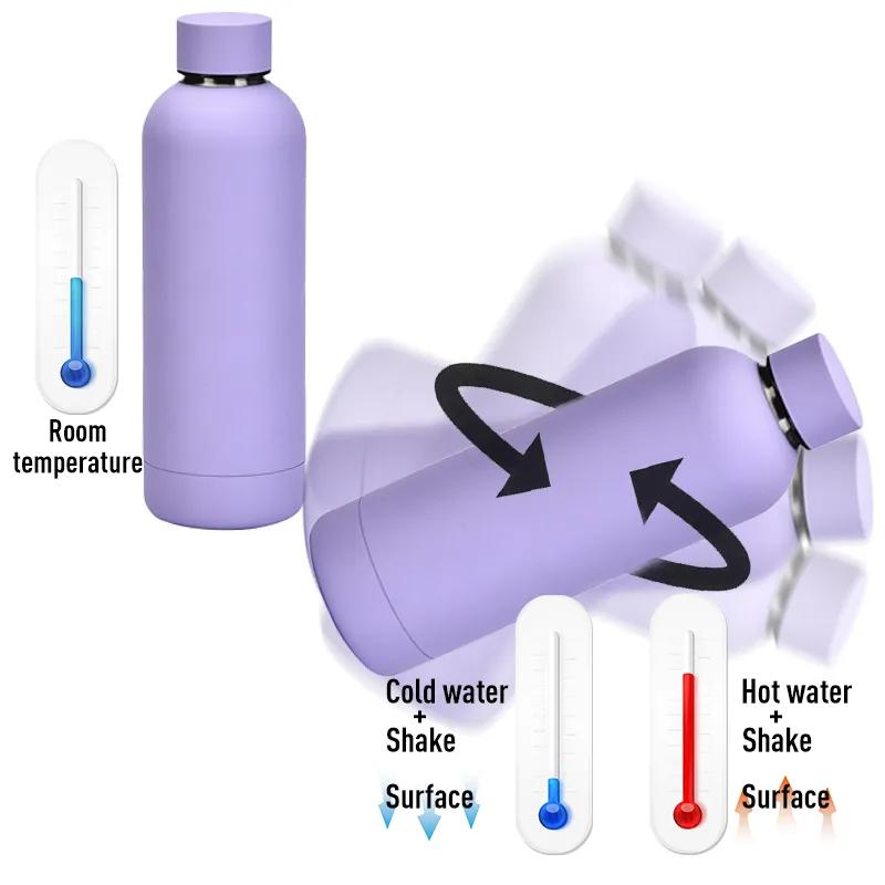 AI-MICH New Design Unique Custom Logo Double Wall Stainless Steel Water Bottle