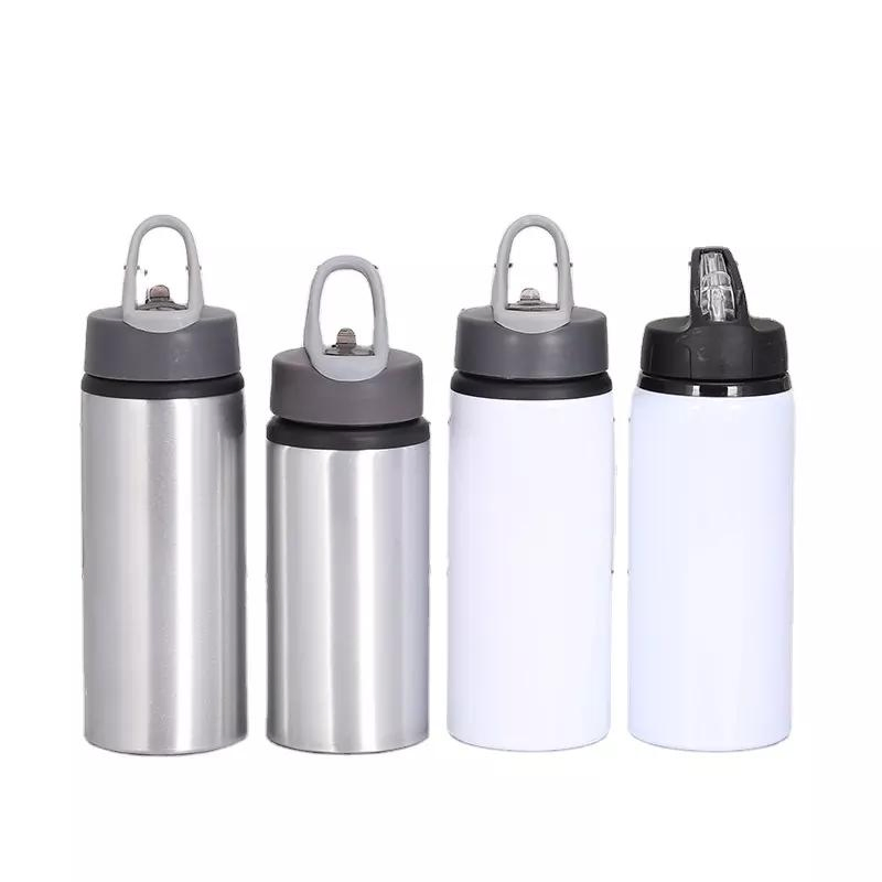 17oz Kids Fancy School Aluminum Water Bottle Supplier White Motivational Cups Tumbler Straight Drink Bottles for Water Sublimation with Flip Lid