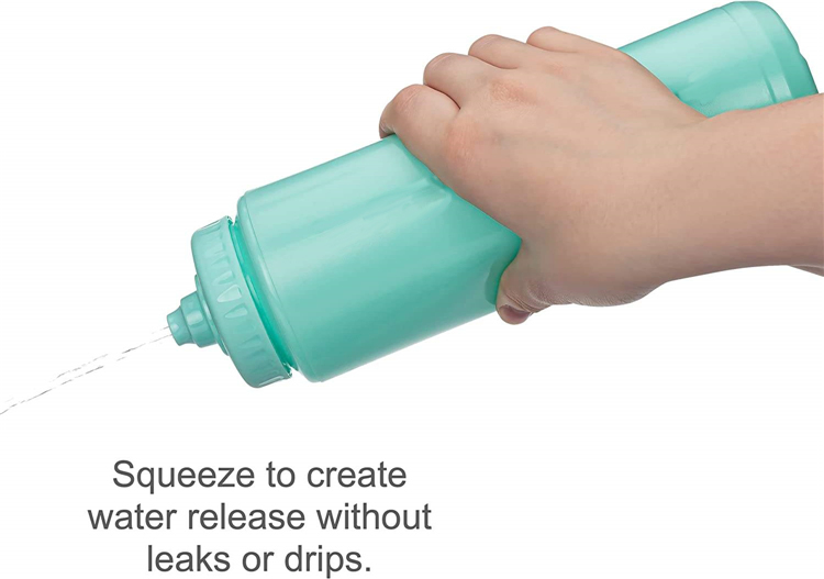 BPA Free Sports Bottle Gym Plastic Squeeze Custom Branding 32oz Bike Water