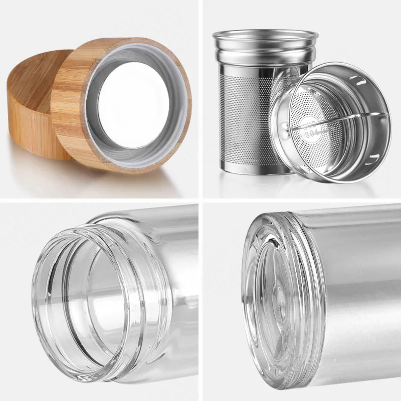 Glass Water Bottle 17