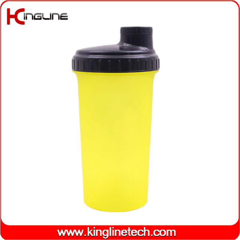 OEM/ODM 700ml plastic colorful custom protein shaker sports water bottle Leak proof for travel gym