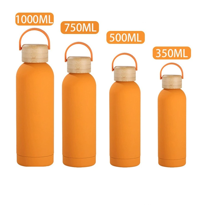 500ml 750ml 1000ml Double Wall Stainless Steel Vacuum Flask Insulated Narrow Mouth Sports Water Bottle with Custom Logo