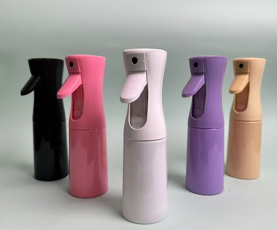 200ml 300ml 500ml Spray Fine Trigger Water Mist Spray Reusable Continuous Mist Spray Plastic Bottle