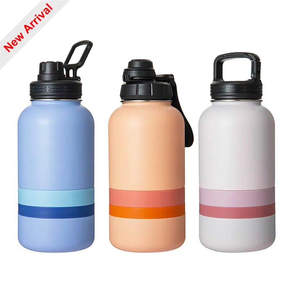 3 in 1 Portable Stainless Steel Pet Feeder Travel Dog Water Bottles with Food Container