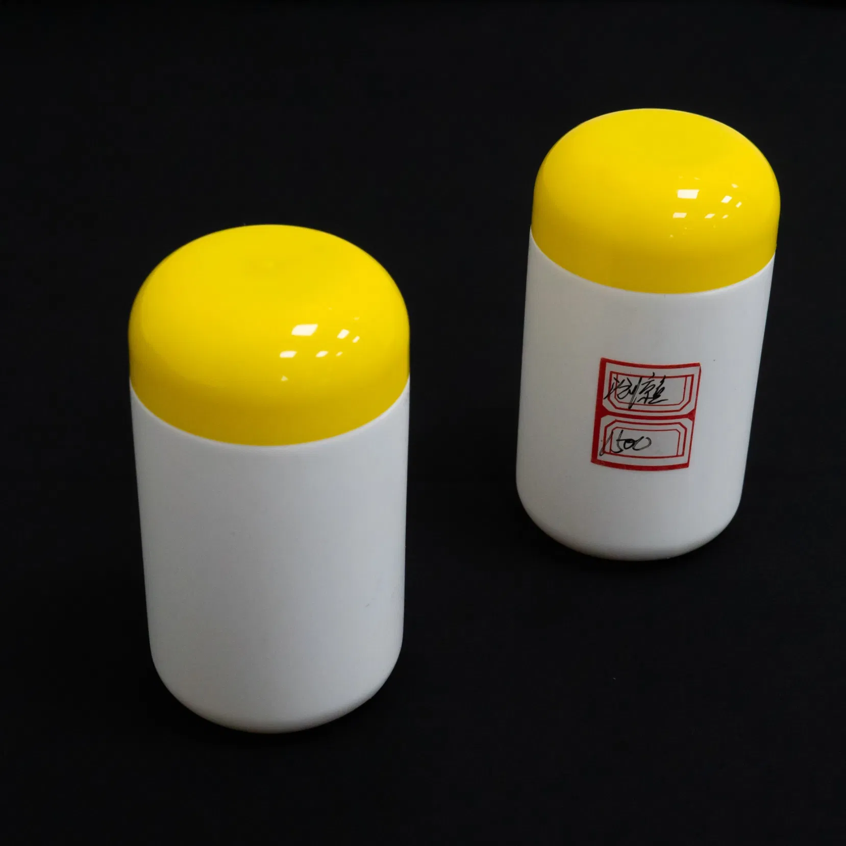HDPE Plastic Jar Bottle Empty Container with Round Bottom and Cap