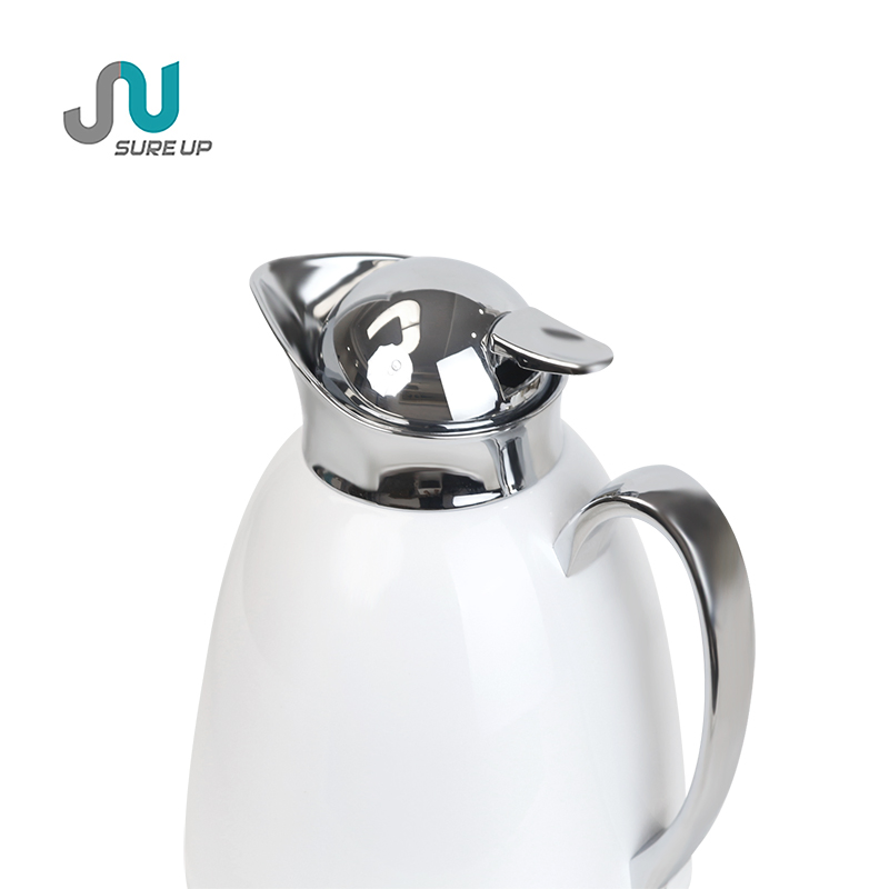 Exquisite Household Double Wall Glass Inner Water Bottle Arabic Style Thermos Pot for Home Travel Coffee Pot