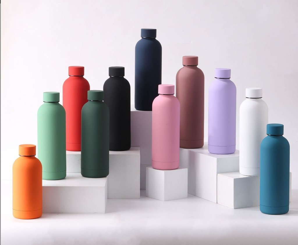 Sweat Proof Sports Double Wall Vacuum Insulated Thermal Drink Bottle Stainless Steel Water Bottle