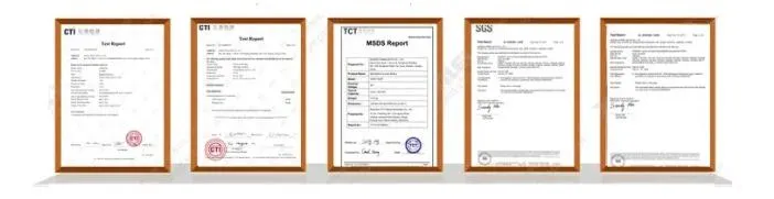 Certification Documents